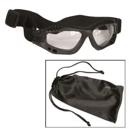 Occhiali protettivi AIR PRO SMOKE - Nero - Mil-Tech (15615402)