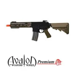 Fucile Avalon Cag Geissele Premium - Full-Metal - Nero/Desert - VFC (AV1I-CAGTN01)
