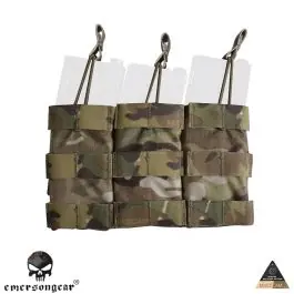 Tasca Tripla Aperta per Caricatori 5.56 - Multicam [Genuine Pattern] - Emerson (EM6355)