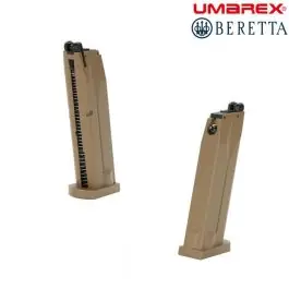 Caricatore a Co2 per Beretta M9A3 Scarrellante - 6 mm - FDE - Umarex (UM-2.6357.1)