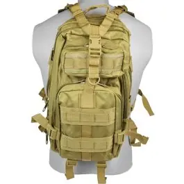 Zaino Tattico - Tan - 45 Litri - Sistema MOLLE (Y19613-T)