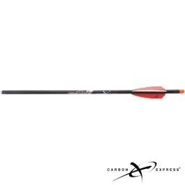 Dardo Freccia per Balestra Varmint HU 16"" Pollici in Carbonio - Alette 3""- Carbon Express ®