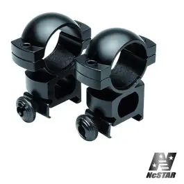 Attacchi per ottiche con tubo da 1"" Pollice - Weaver - NC Star