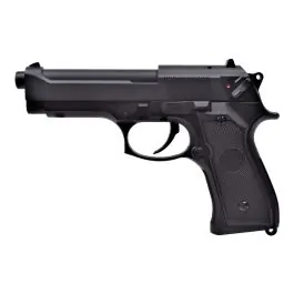 Pistola elettrica professionale gearbox in metallo Beretta 92 con Batteria Li-Po e Mosfet Nero Cyma (CM126UP)