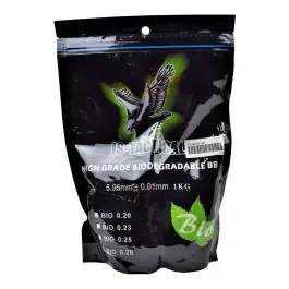 Pallini High Grade Biodegradabili 0.28gr Bianchi 1Kg Js Tactical