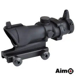 Ottica ACOG 4x32 con Tacche Superiori - Nera - Aimo