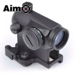 Micro Red Dot con Attacco QD e Rialzo - Nero - Aimo
