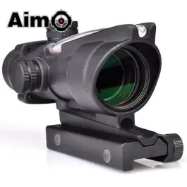 ACOG Red Dot con Fibra Ottica Passiva 4x32 - Nero - Aimo