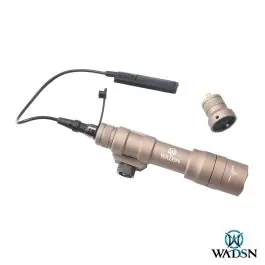 Torcia Tattica Led - Dual Fuel - Dark Earth Tan - Fino a 1400 Lumens - WADSN