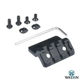 Attacco 45° Gradi per Torcia per Sistemi M-LOK - Nero - Full Metal - WADSN