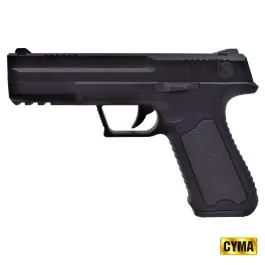 Pistola elettrica professionale gearbox in metallo Timberwolf Nero Cyma (CM127)