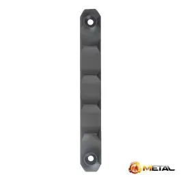 Copri Slitta per M-Lok e KeyMod - Versione Lunga - Nero - METAL (ME8002-BDU)