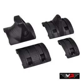 Kit Ferma Mano per Slitte Standard 20/22 mm - Nero - MP