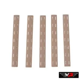 Set 5 Rail Panel per M-Lok - Dark Earth Tan - MP