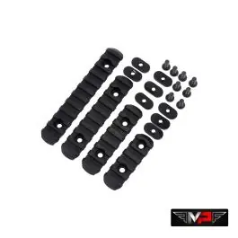 Set 4 Slitte da 20/22 mm per Paramani MOE - Nero - MP