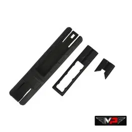 Copri Slitta con Porta Controllo Remoto per Slitte 20/22 mm - Nero - MP