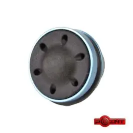 Testa Pistone Silenziata a 6 Fori Cuscinettata - Alluminio CNC - POINT