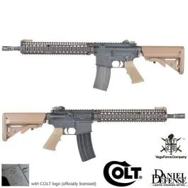 Fucile Elettrico MK18 RIS II - Two Tone - Colt & Daniel Defense by VFC