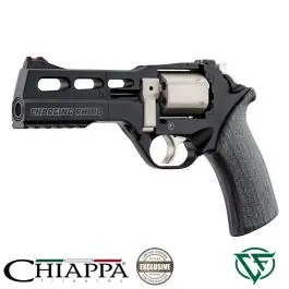 Revolver a Co2 Rhino 6mm .357 Magnum 50DS ""Charging Rhino"" - Nero / Bianco - Chiappa Firearms Edizione Limitata