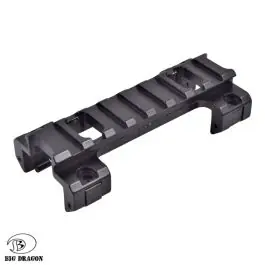 Slitta 20/22 mm per MP5 - Nero - Big Dragon