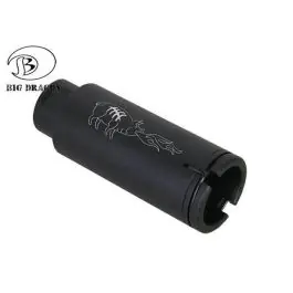 Spegnifiamma Tromboncino KX5 Flash NVK Style - Alluminio - Big Dragon