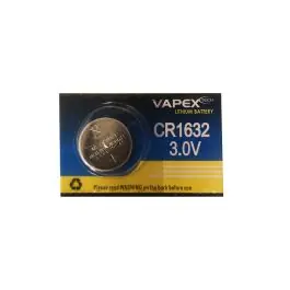 Batteria VAPEX Lithium CR1632 (3v)