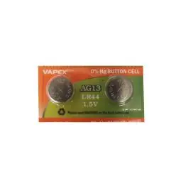 2 Batterie VAPEX AG13 LR44 (1,5V)