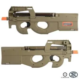 Fucile Elettrico FN P90 - Loghi Originali - Tan - FN Herstal by CyberGun (200956)