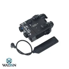 AN/PEQ Laser Rosso con Torcia Led - Nero - 128 gr - WADSN