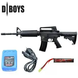M4A1 Carabine Marine D BOYS (3681) Offerta Combo - Batteria + Carica Batteria