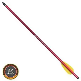 Dardo Freccia per Balestra in Alluminio da 16"" - Rosso - EK-Archery