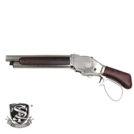 Fucile a Gas M1887 con Espulsione Bossoli - Silver a Canna Corta - S&T
