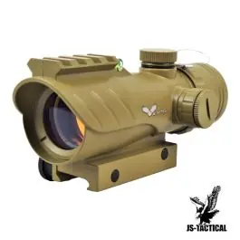 Red-Dot Full-Metal - Anti-Riflesso - Shock e Fog Proof - Tan - JS-Tactical