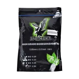 Pallini High Grade Biodegradabili 0.30gr Bianchi 1Kg Js Tactical