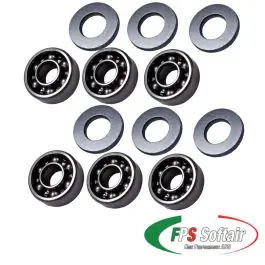 Boccole Cuscinettate Aperte in Acciaio da 8mm per MINIMI / M60 / MK43 - FPS (B8M60)