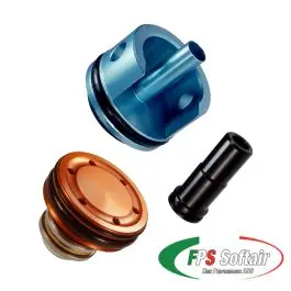 Kit Spingipallino, Testa Cilindro e Testa Pistone per MP5 - FPS (KITMP5E2)