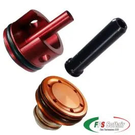 Kit Spingipallino, Testa Cilindro e Testa Pistone per MASADA A&K - FPS (KITMASADAE2)