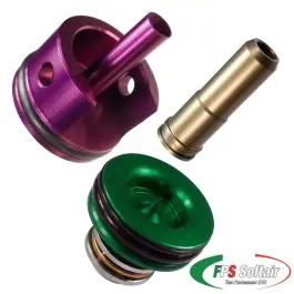 Kit Spingipallino, Testa Cilindro e Testa Pistone per Steyr AUG - FPS (KITAUGE1)