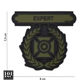 Patch 3D PVC con Velcro Expert 101 INC (444130-5178)