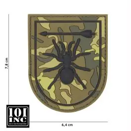 Patch 3D PVC con Velcro Forze Speciali Ragno 101 Inc.