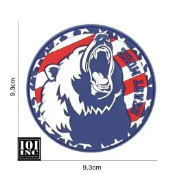 Patch 3D PVC con Velcro ""Beast Mode"" USA 101 Inc.