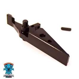 Grilletto Flat per Serie M4 CNC Nero Leviathan