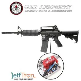 Fucile Elettrico CM16 M4 A1 Carabine MOSFET JeffTron Nero G&G Offerta Combo