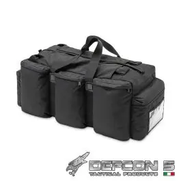 Duffle Bag Borsa Zaino 100 Litri Nero Defcon 5