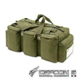 Duffle Bag Borsa Zaino 100 Litri Verde Defcon 5