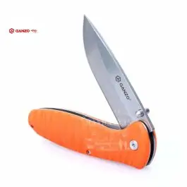 Coltello Serramanico Arancio - Ganzo (G6552-OR)