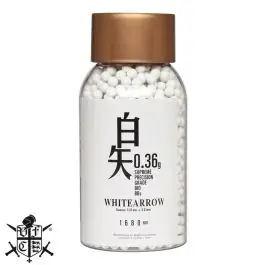 Barattolo Pallini Supreme Precision Biodegradabili White Arrow 0.36gr Bianchi 2000BBs VFC