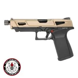 Pistola GTP 9 - Scarrellante a Gas - Nera / Tan - G&G (GG-GTP9MSDST)