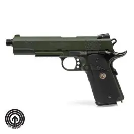 Pistola a Gas MEU 1911 Full Metal Scarrellante Olive Drab Verde SOCOMGEAR