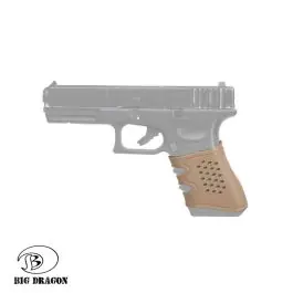 Impugnatura Antiscivolo per pistole serie Glock Dark Earth Tan Big Dragon (BD-0688A)